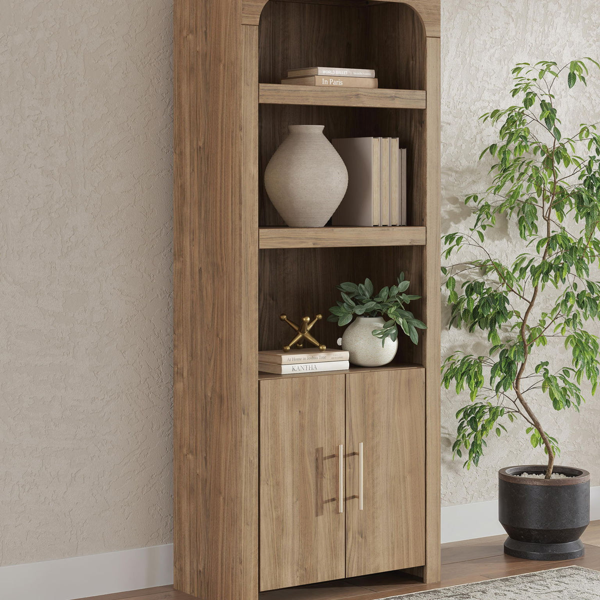 Dovander - Display Cabinet - Brown