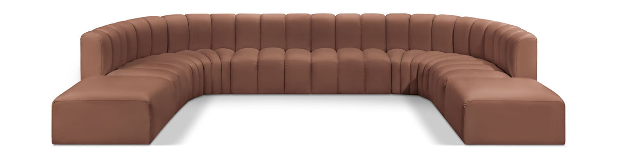 Arc - Faux Leather Modular Sectional