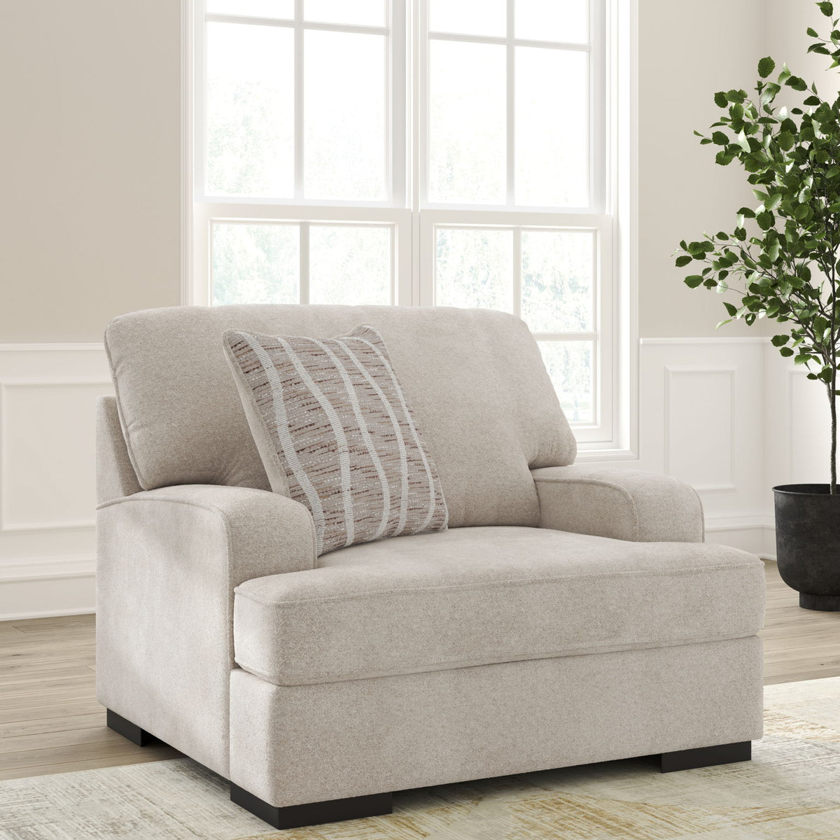 High Profile - Chair and a Half - Taupe