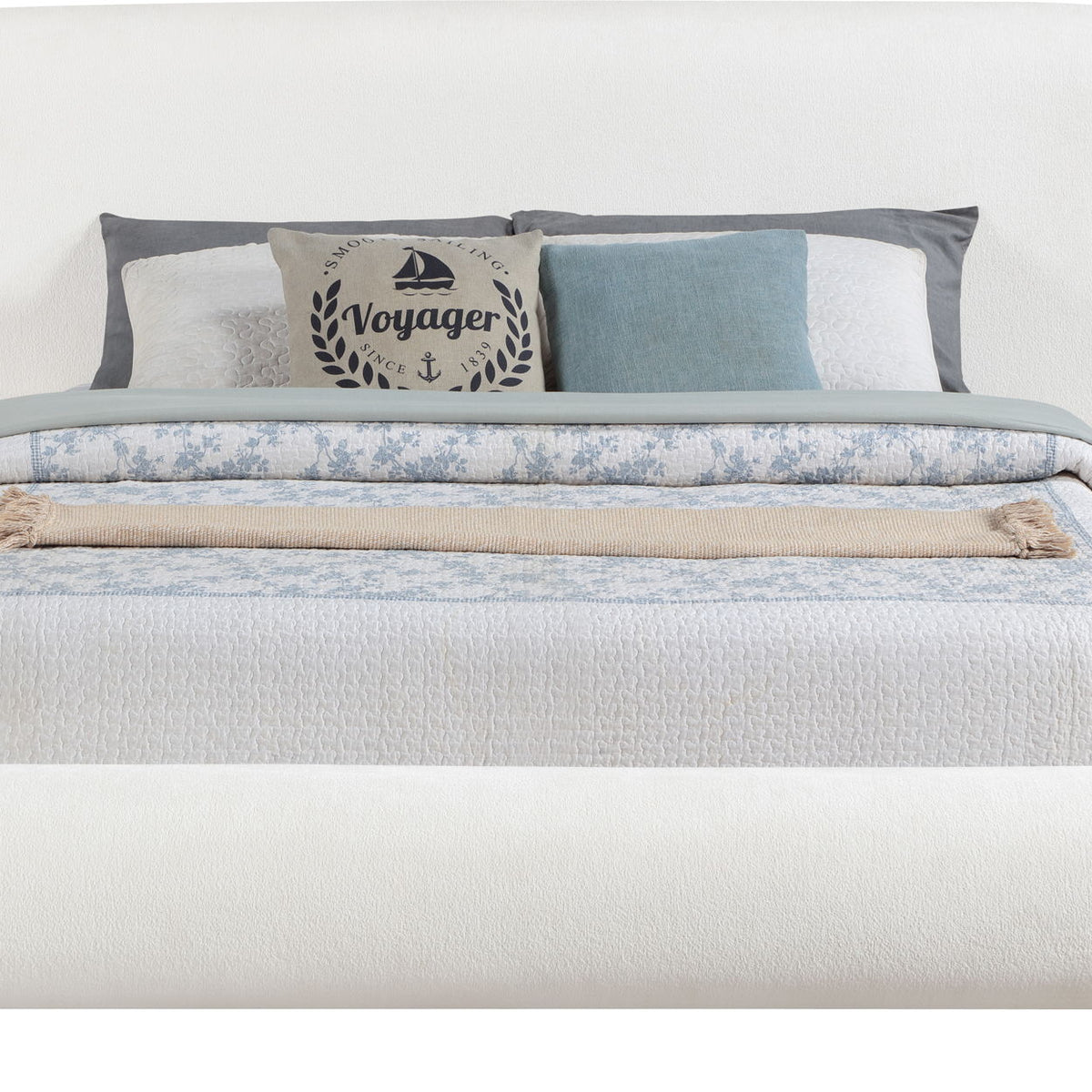 Blair - Chenille Upholstered Bed