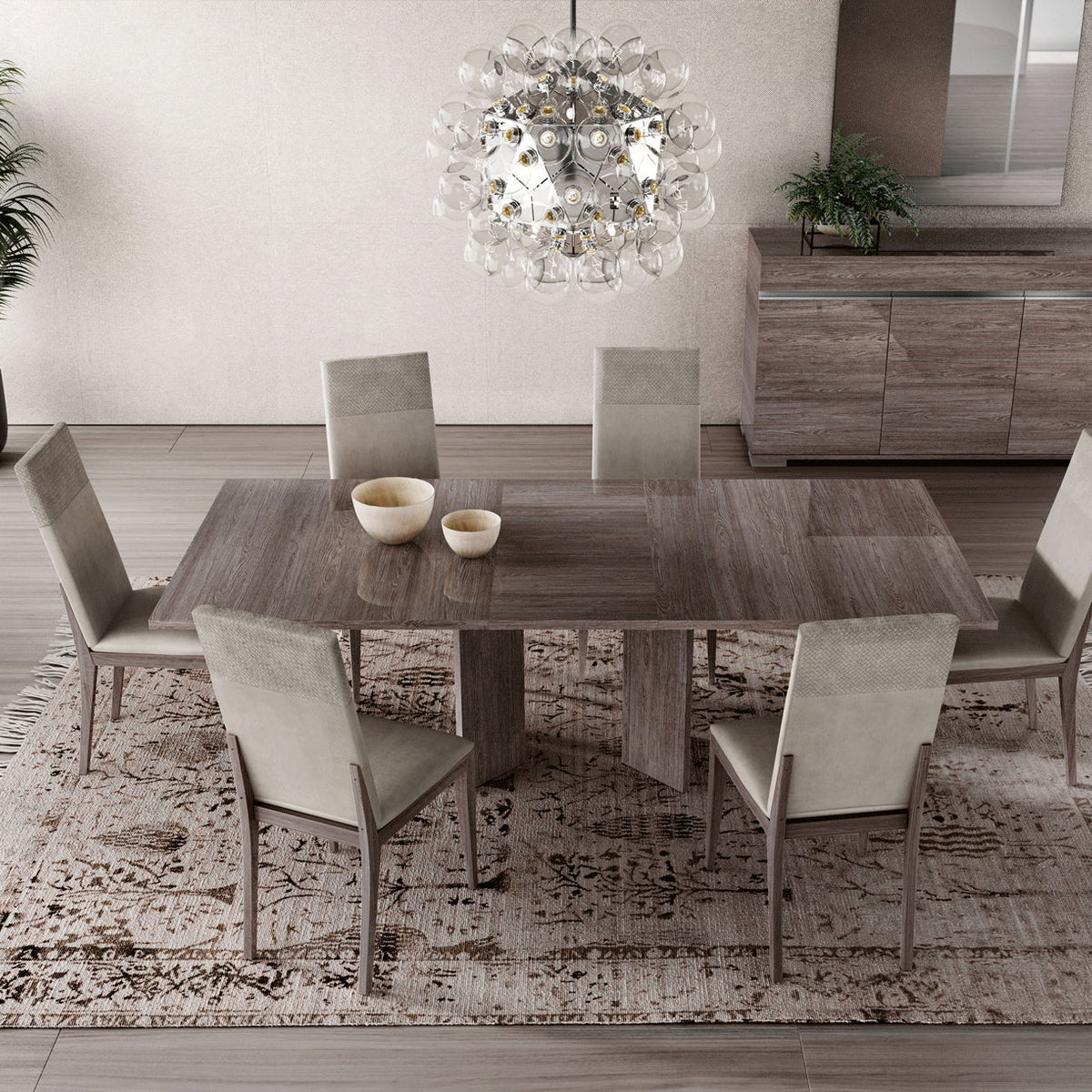 Viola - Chair - Gray / Purple Elm