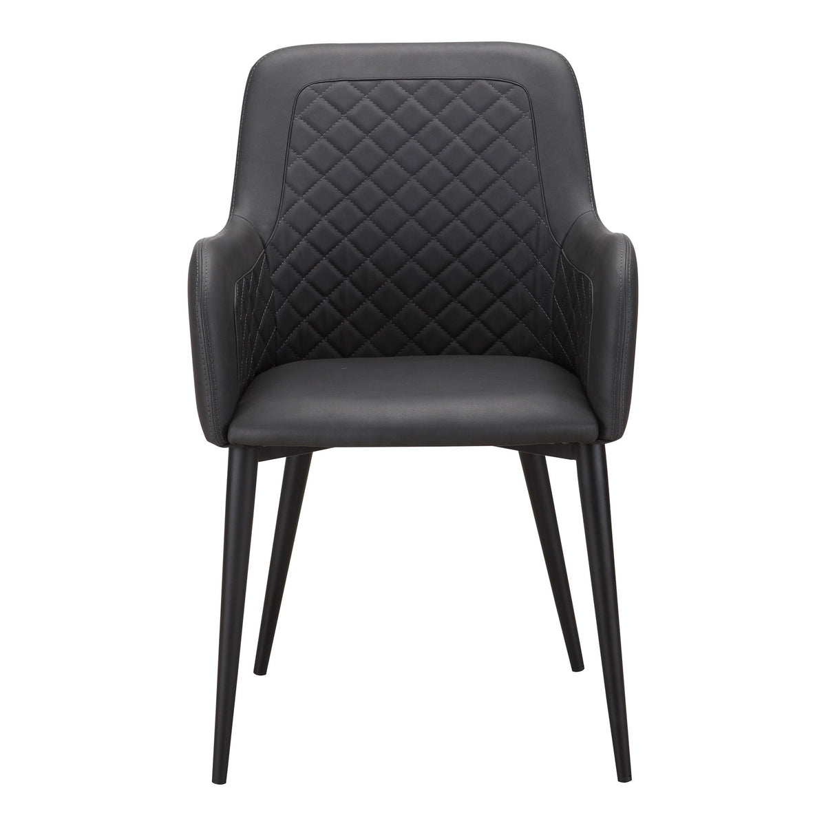 Cantata - Vegan Leather Dining Chair (Set of 2) - Slate