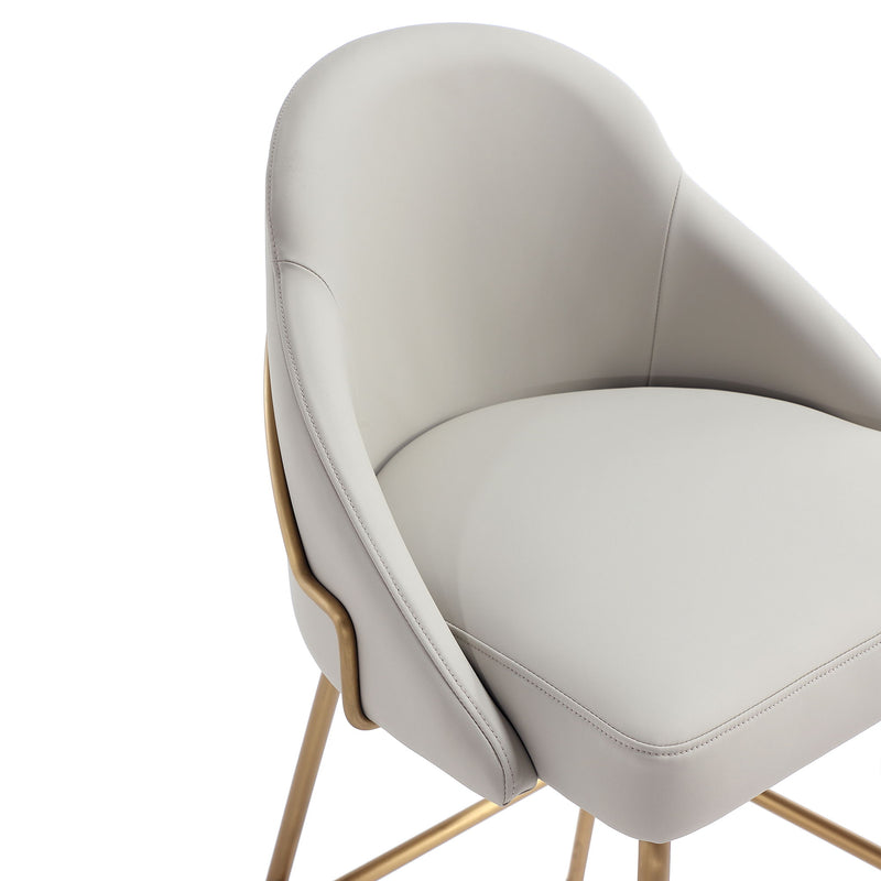 Manhattan Gracie - Counter Stool With Gold Base