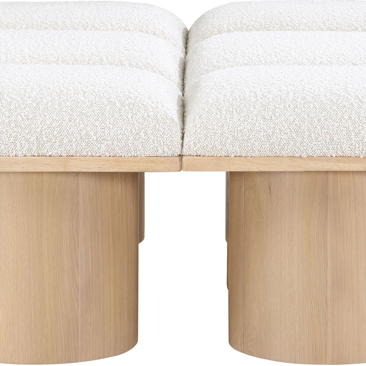Pavilion - 6 Piece Modular Bench With Natural Base