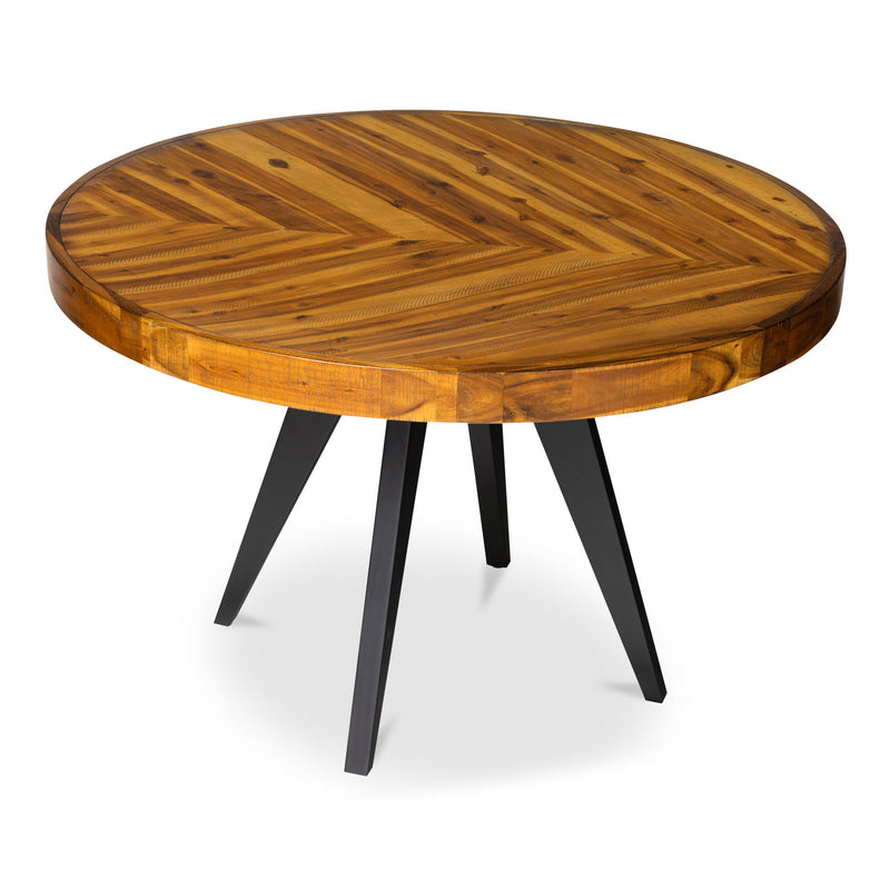 Parq - Round Dining Table - Amber