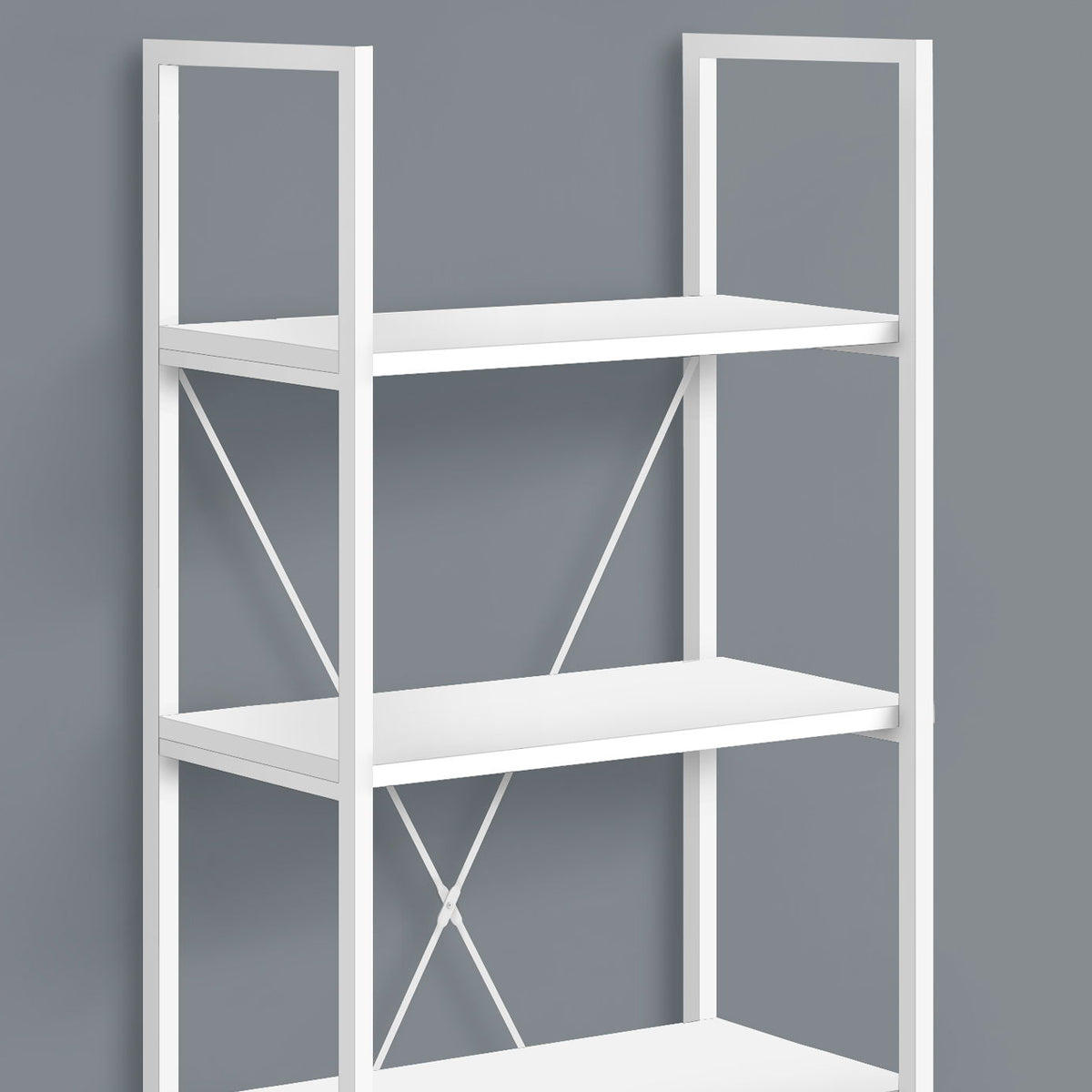 Bookshelf, Bookcase, 4 Tier, Office, Bedroom, Contemporary, Modern