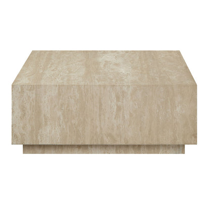 Deon - Travertine Table - Beige