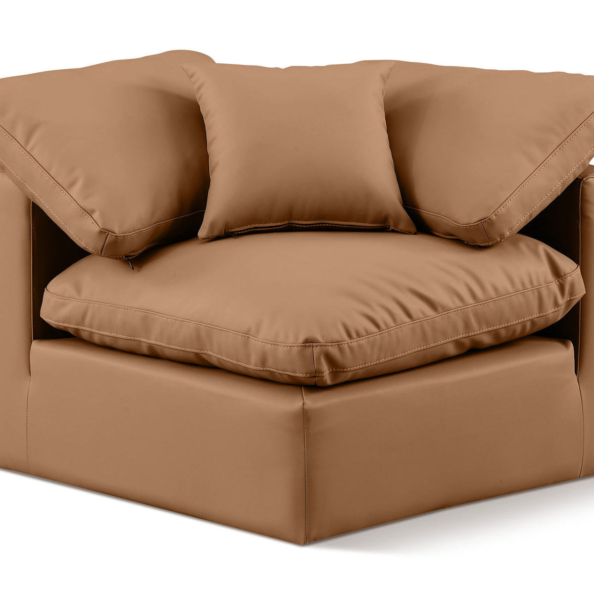 Indulge - Faux Leather Corner Chair