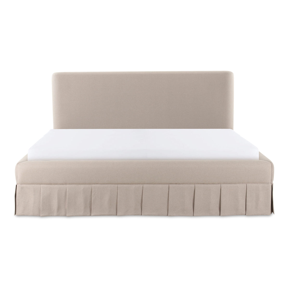 Maren - King Bed - Beige