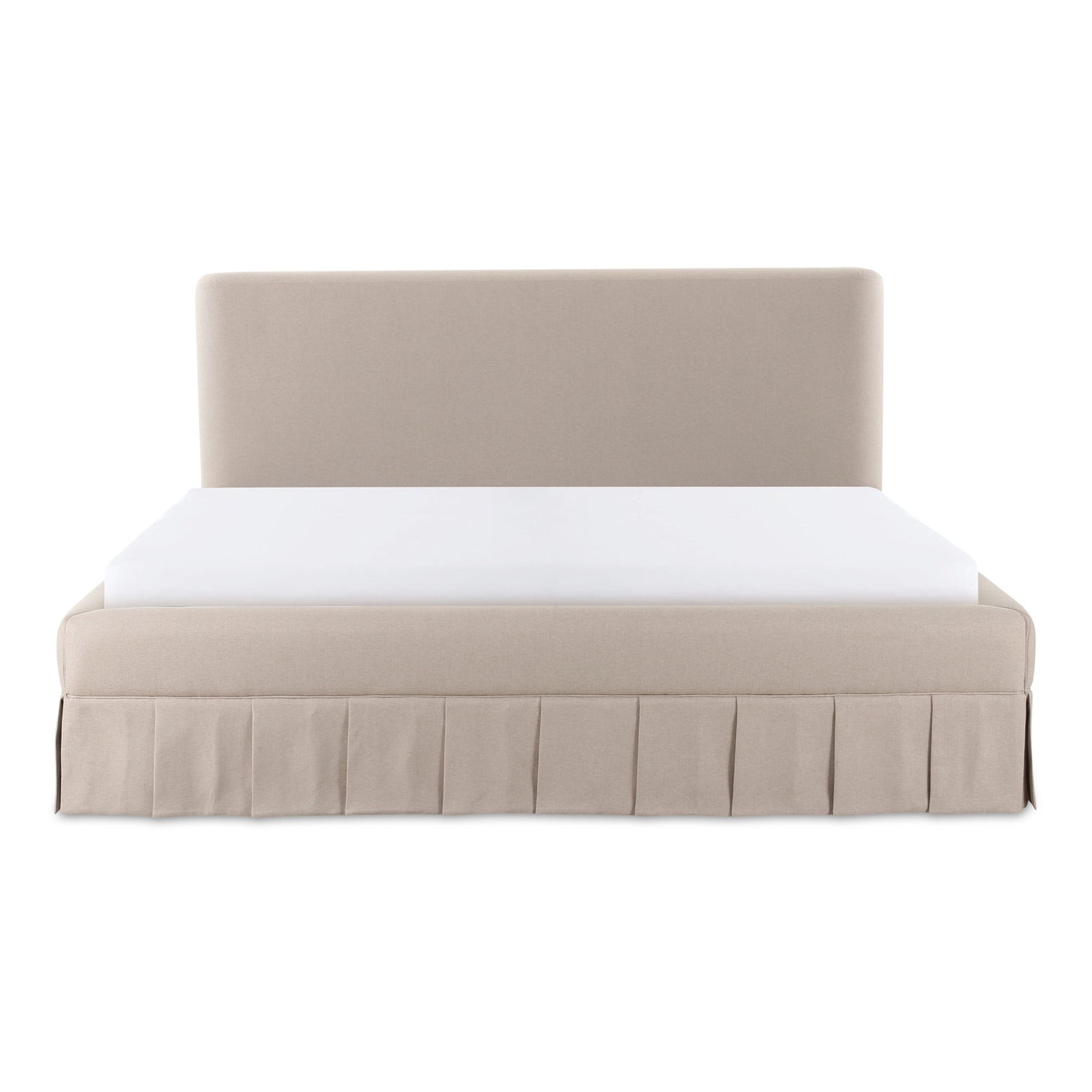 Maren - King Bed - Beige