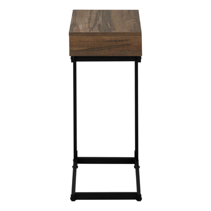 Accent Table, C - Shaped Contemporary Elegant Desig