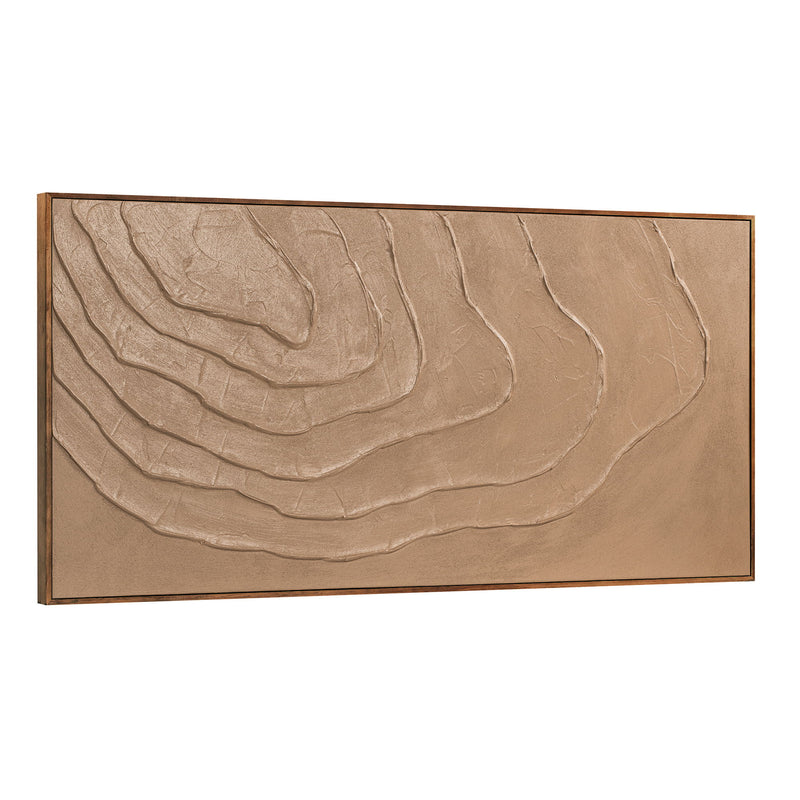 Umbria - Framed Painting - Light Brown