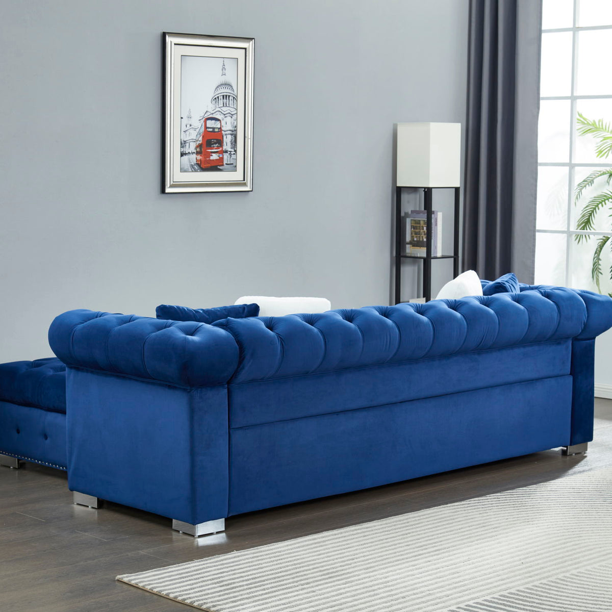 4 Seater Oversized L Shaped Reversible Sectional Sofa