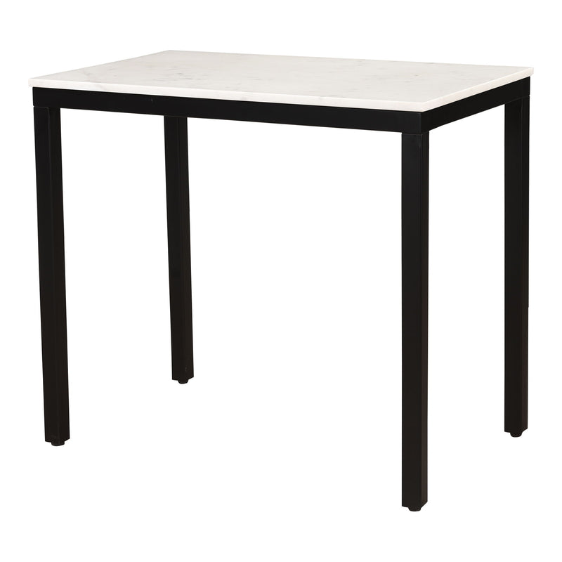 Parson - Marble Mini Desk - White