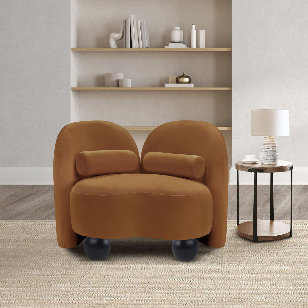 Daphne - Velvet Chair