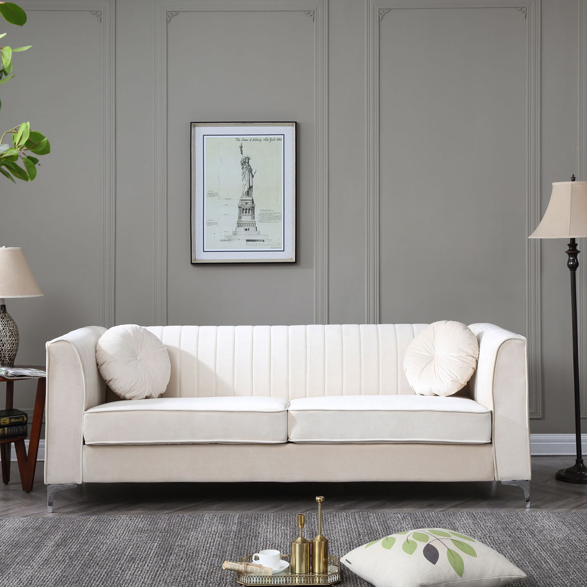 Delray - Micro Suede Sofa