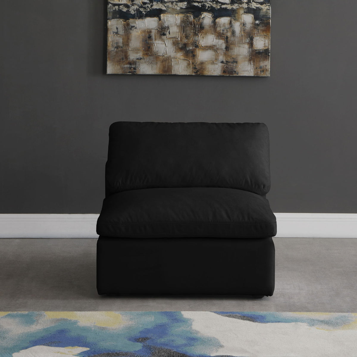 Plush - Modular Armless Chair