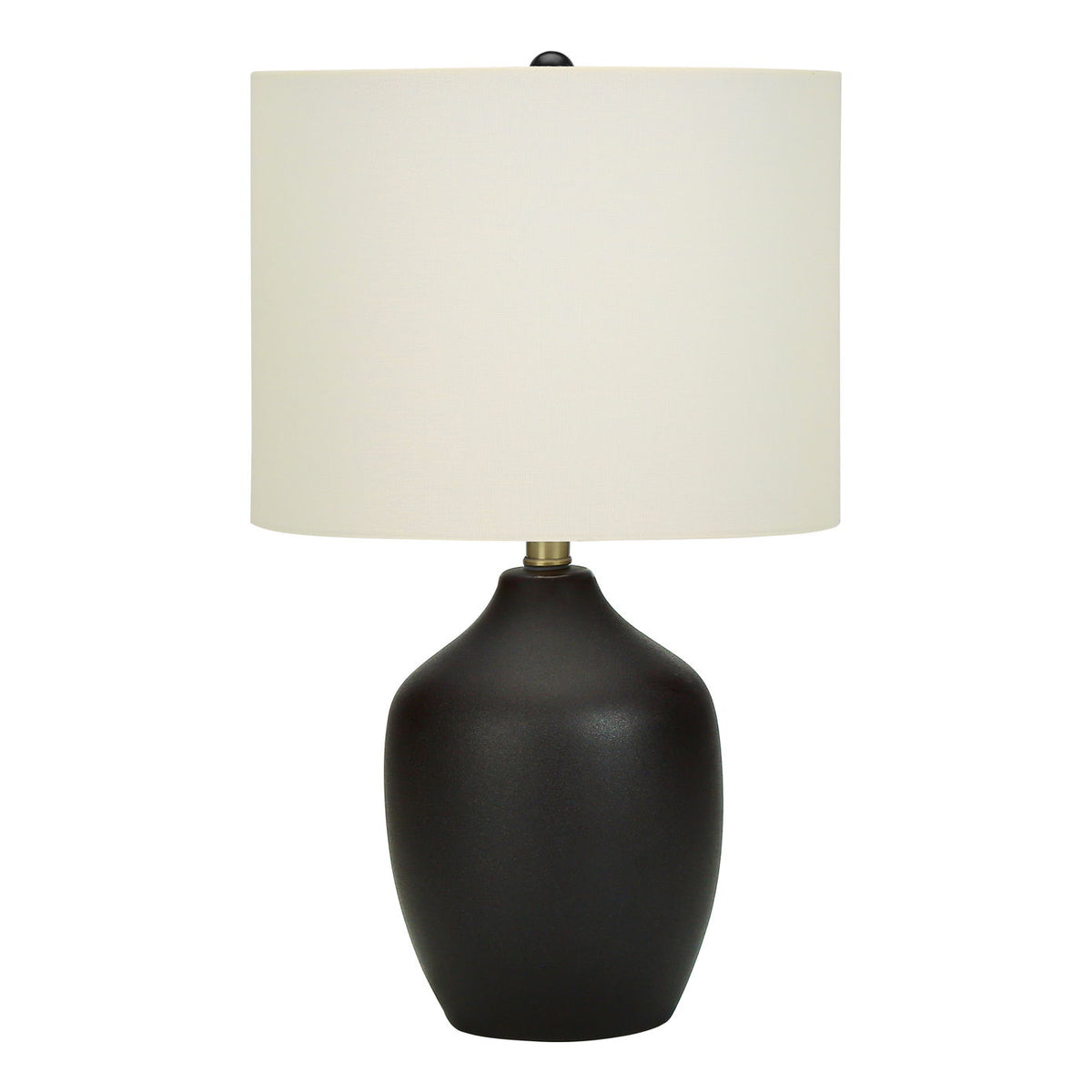 Lighting, Table Lamp, Ceramic, Transitional - Black / Cream