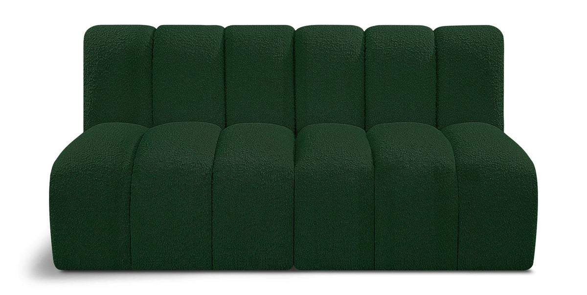 Arc - Boucle Fabric 2 Seats Modular Sofa