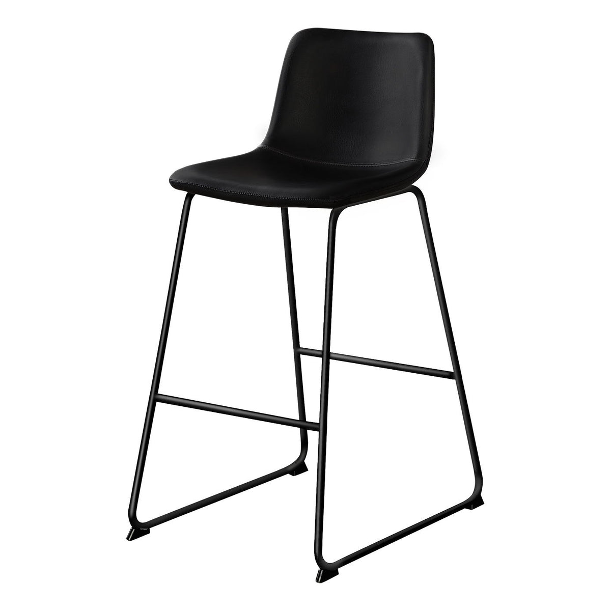 Office Chair, Bar Height, Standing, Computer Desk, Work, Leather Look, Contemporary, Modern