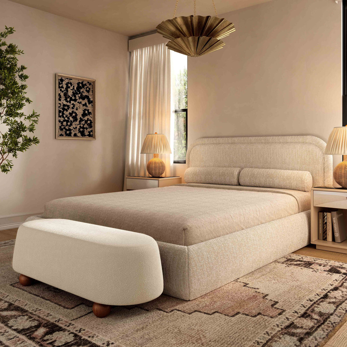 Jaine - Large Ottoman