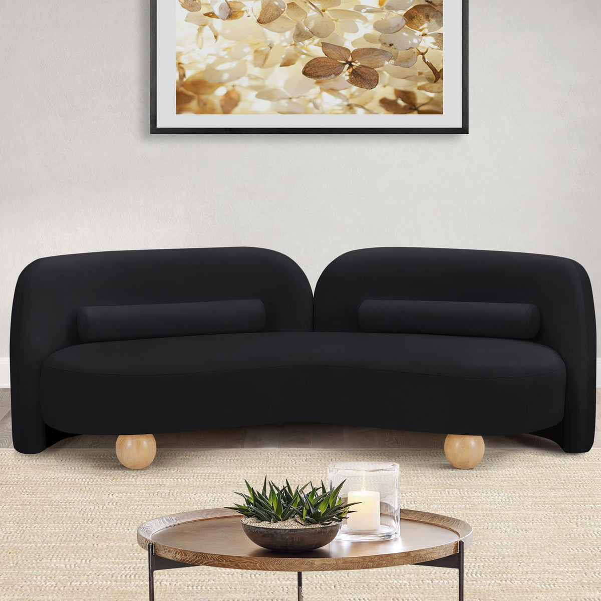 Daphne - Velvet Sofa