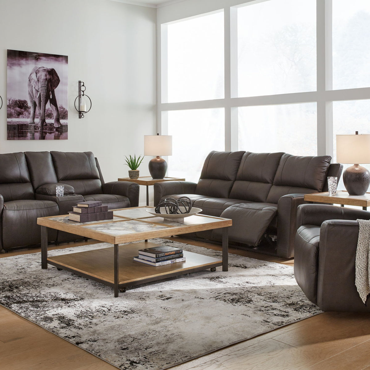 Boxmere - Reclining Living Room Set