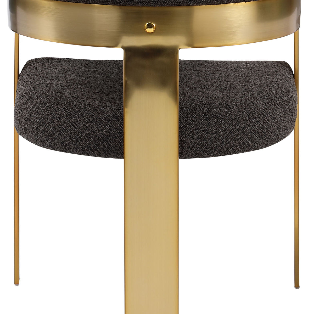 Romeo - Boucle Dining Chair With Gold Base (Set of 2)