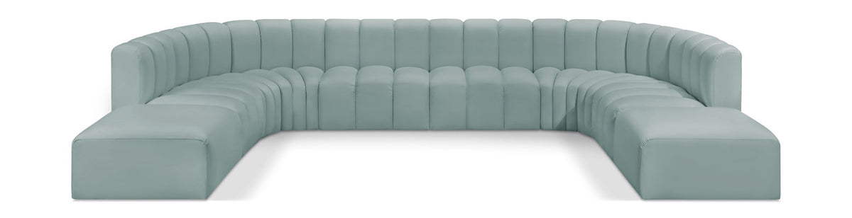 Arc - Faux Leather Modular Sectional
