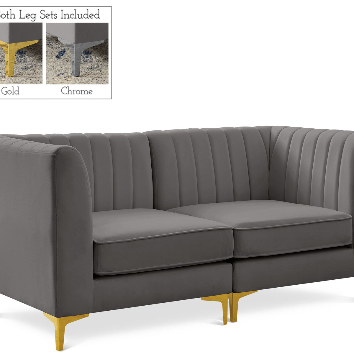 Alina - 2 Piece Modular Sectional