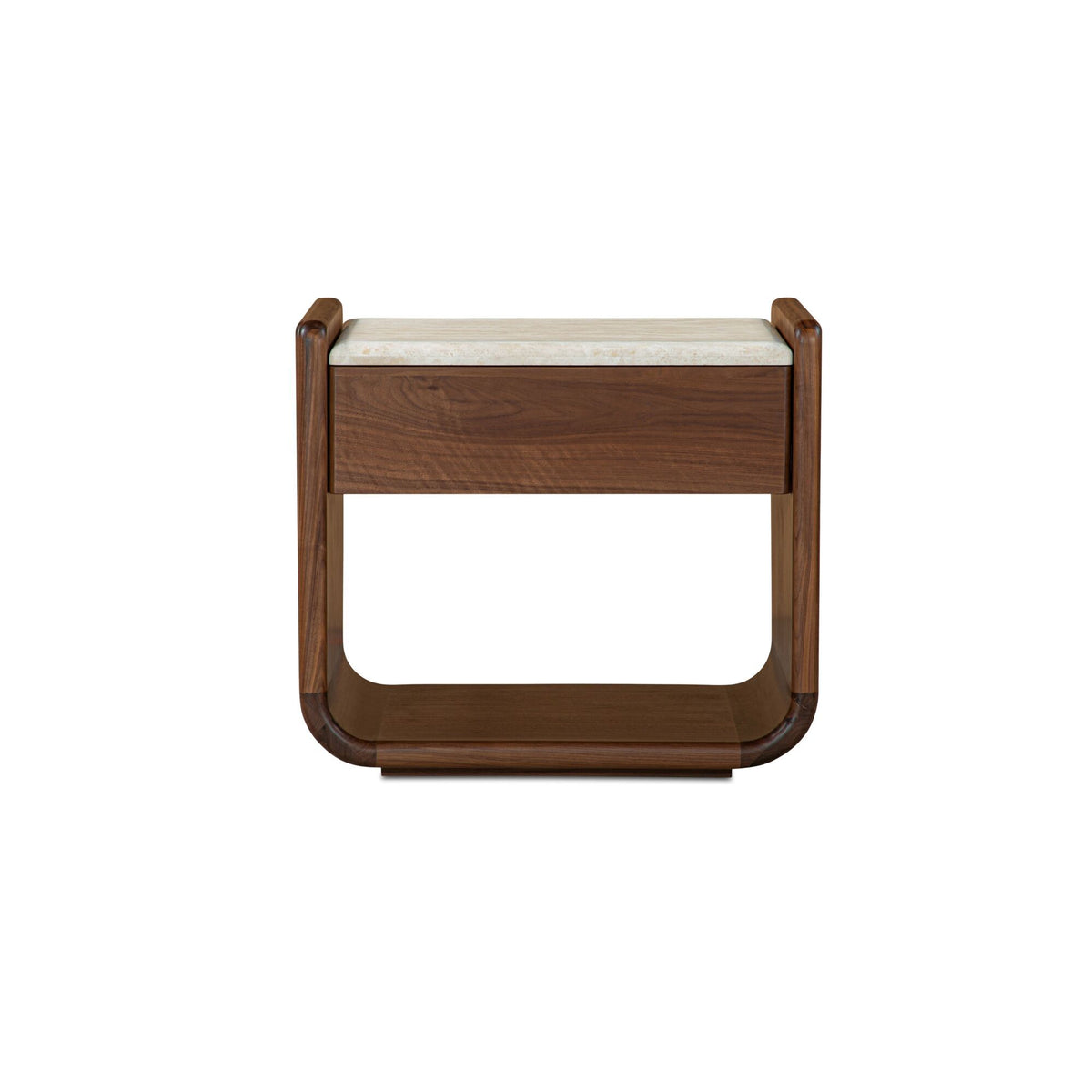 Enns - Nightstand - Dark Brown