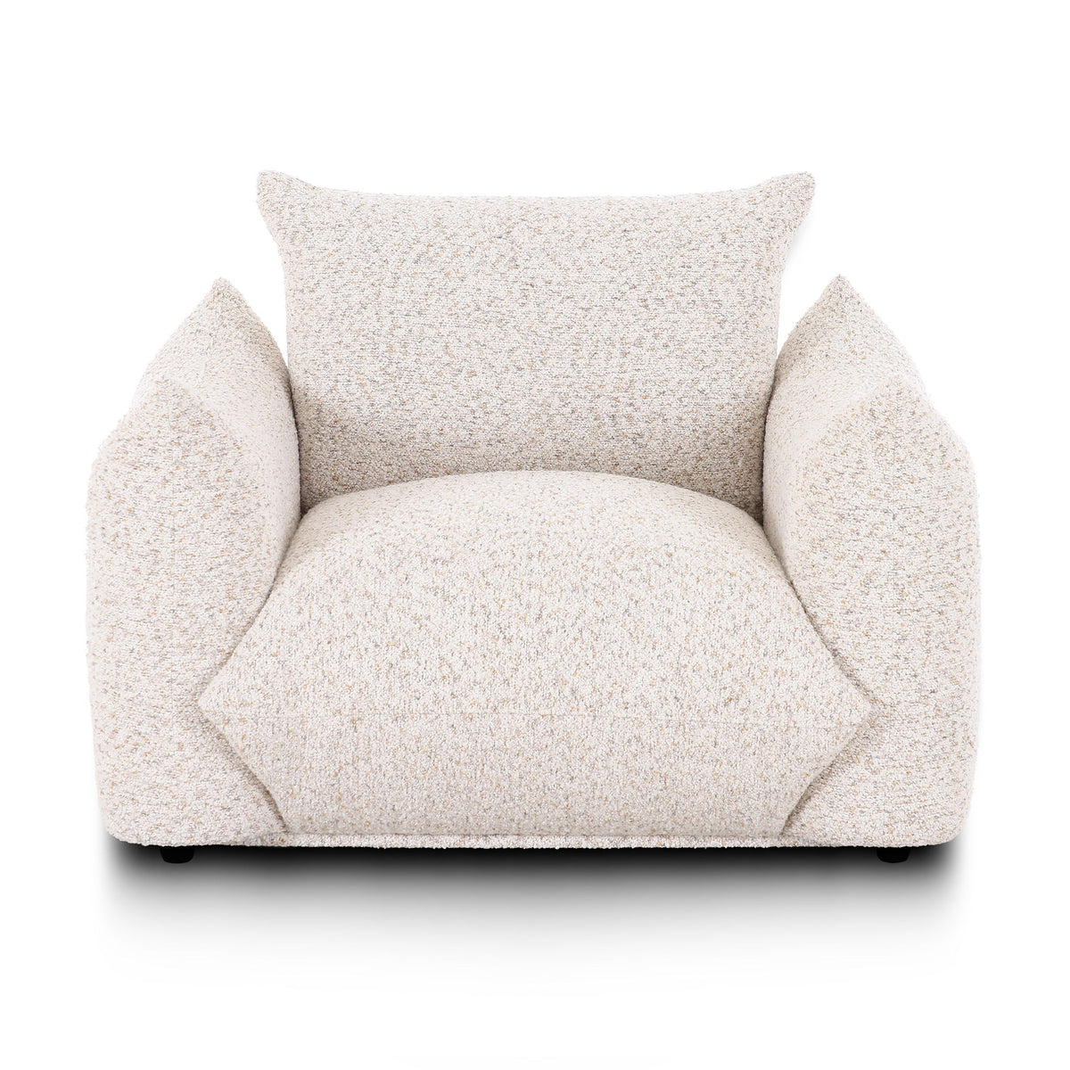 Saint Tropez - Nubby Fabric Armchair - Sand