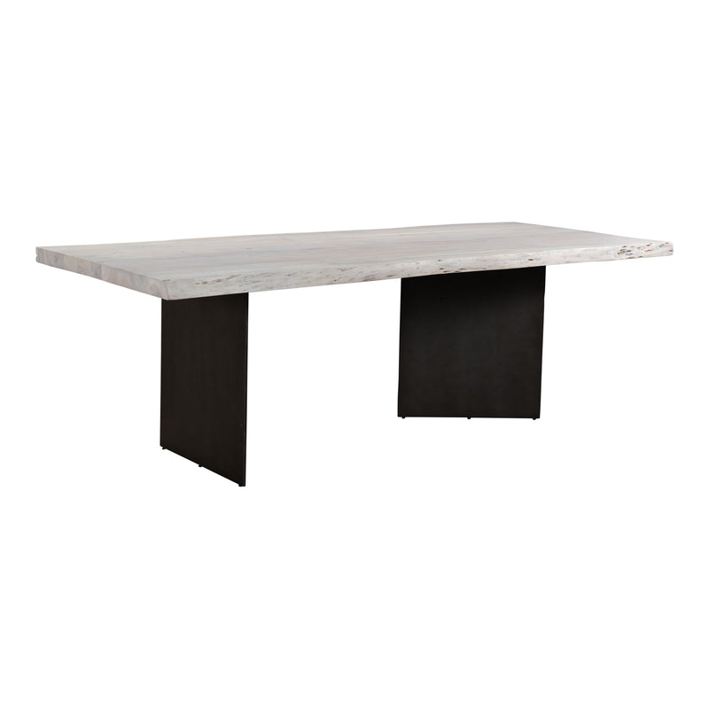 Evans - Solid Acacia Dining Table - White