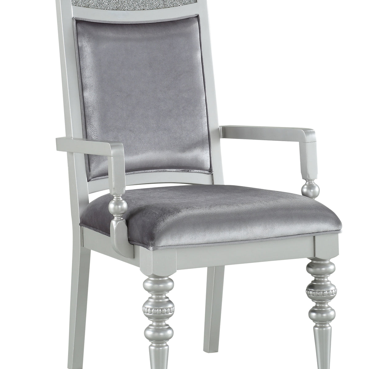 Maverick - Arm Chair (Set of 2) - Silver