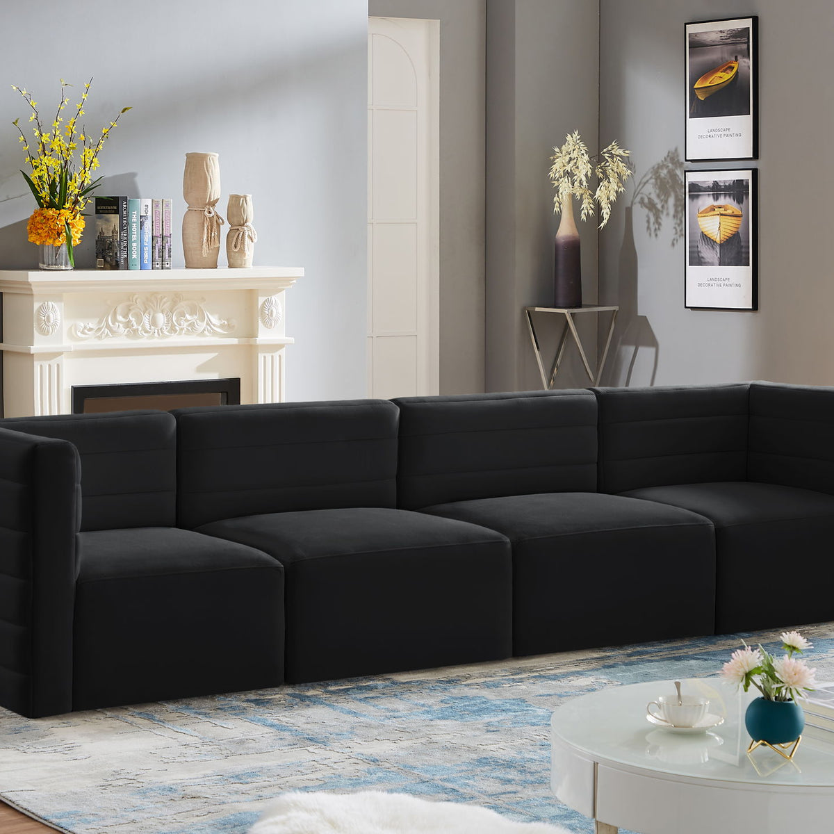 Quincy - Modular 4 Seat Sofa