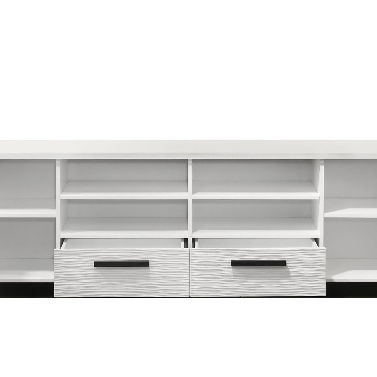 Matilda - TV Stand With Drawers - White Finish