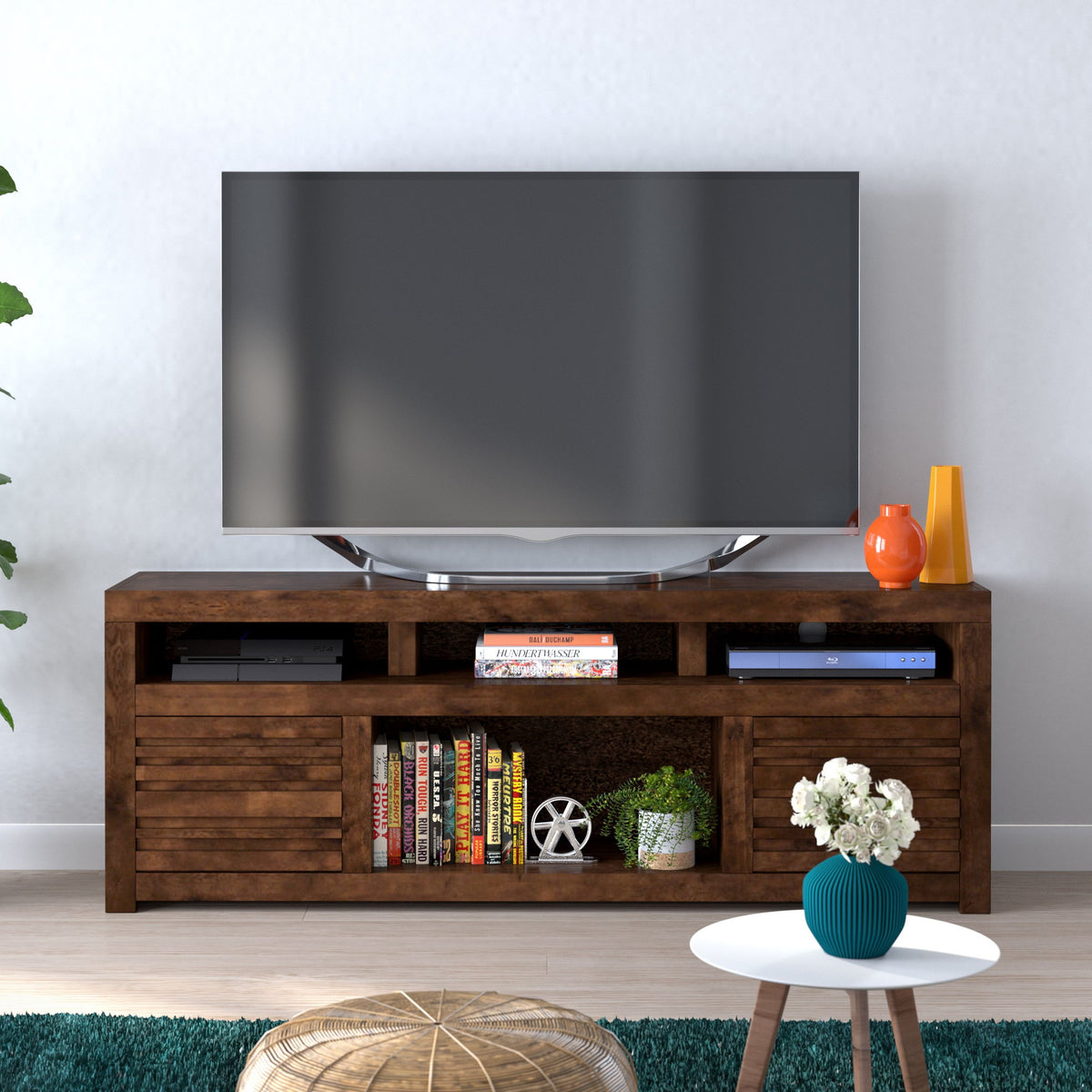 Sausalito - Console TV Stand For TVs Up To 85" - Whiskey