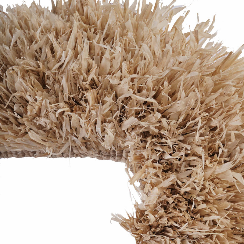 Palm - Sisal Rectangular Wall Mirror - Natural