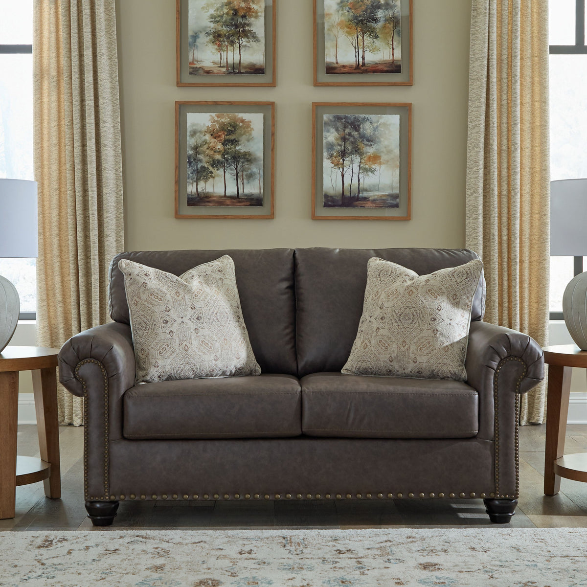 Roxmere - Loveseat - Umber