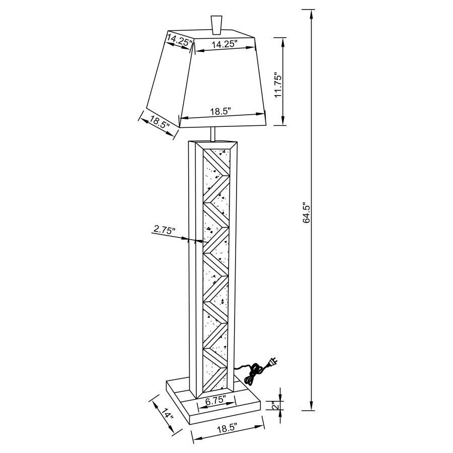 Carmen - White Lamp Shade, Box 2 of 2 - White