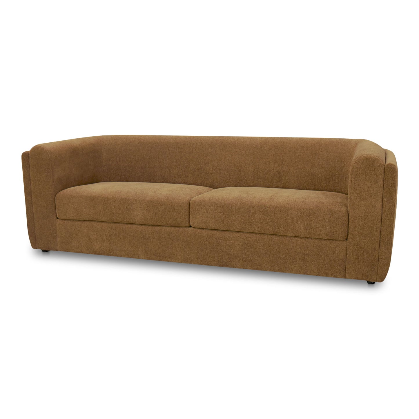 Alora - Fabric Sofa - Ochre Brown