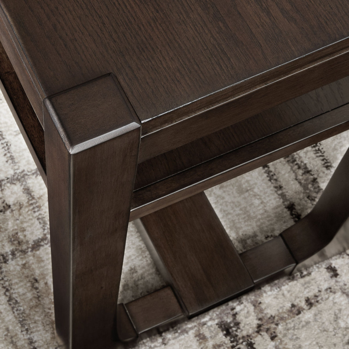 Breckington - Dark Brown - Sofa Table