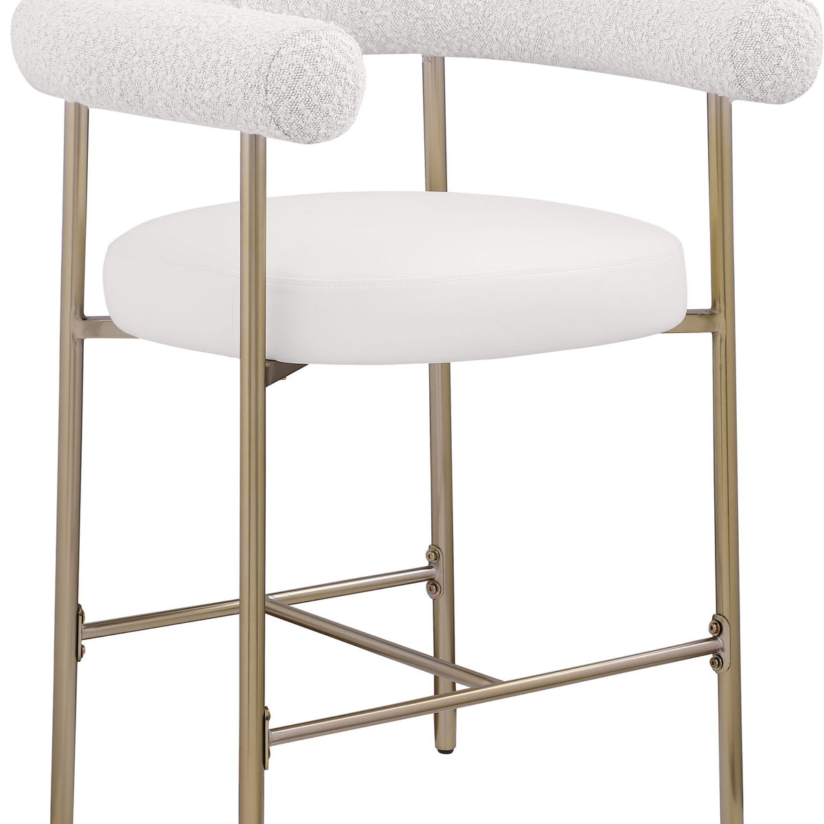 Blake - Counter Stool With Bronze Legs (Set of 2)