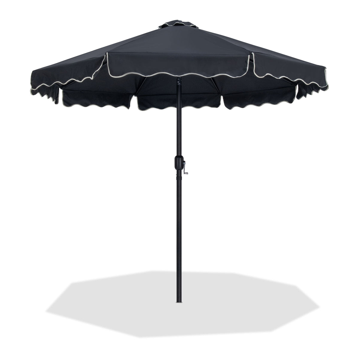 Amalfi - Patio Umbrella - Black Pole
