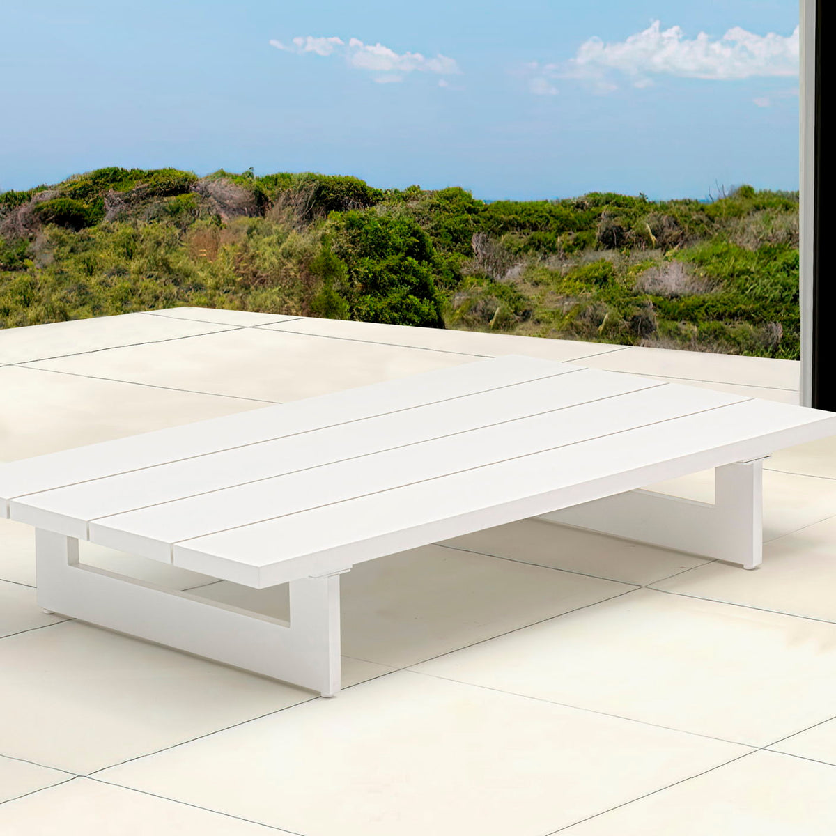 Maldives - Metal Patio Coffee Table