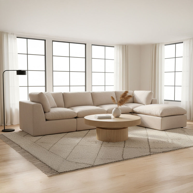 Cates - Dream Modular Sectional - Pebble