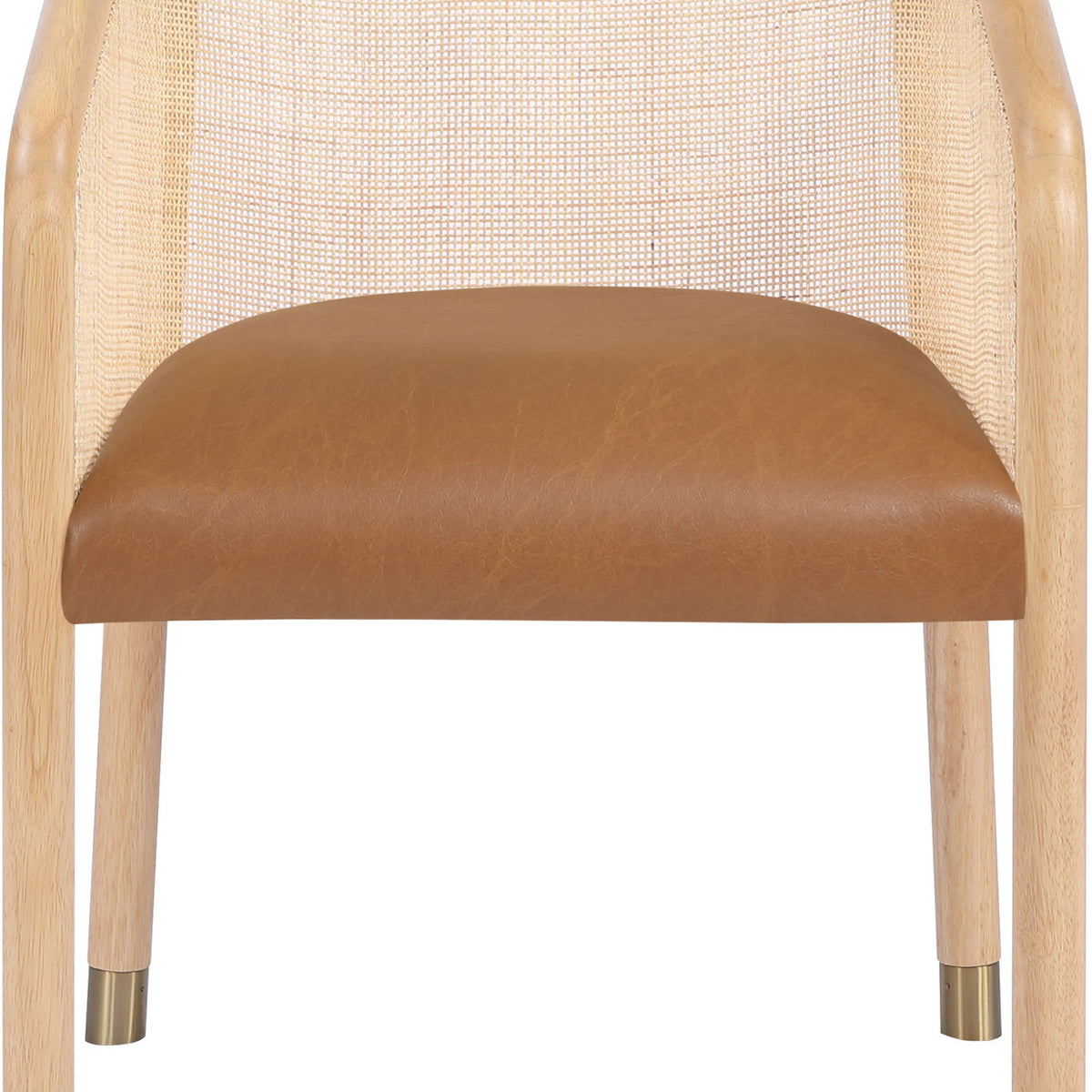 Sylvan - Vegan Leather Dining Chair (Set of 2) - Natural Frame