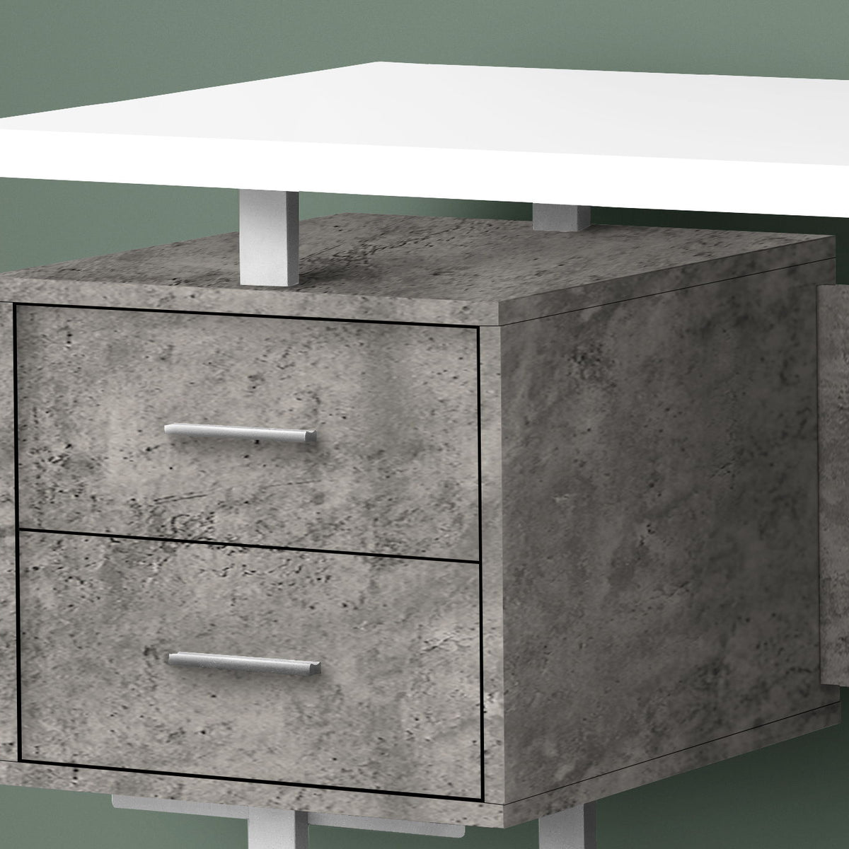 Computer Desk For Home Office, Laptop, Left, Right Set - Up, Storage Drawers, Contemporary & Modern