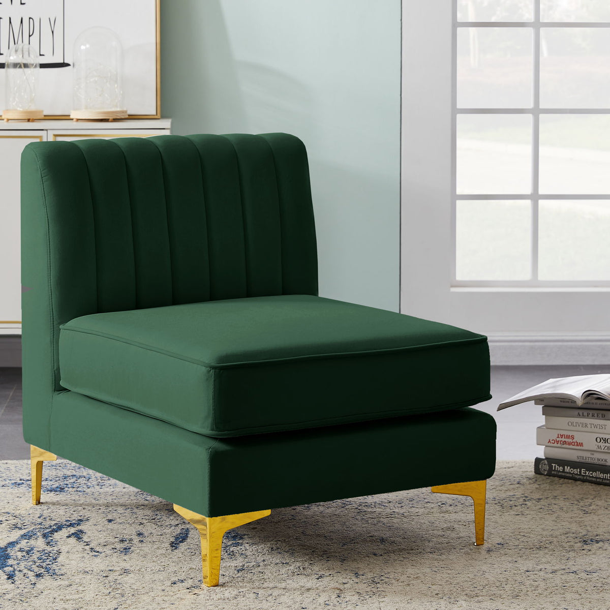 Alina - Armless Chair