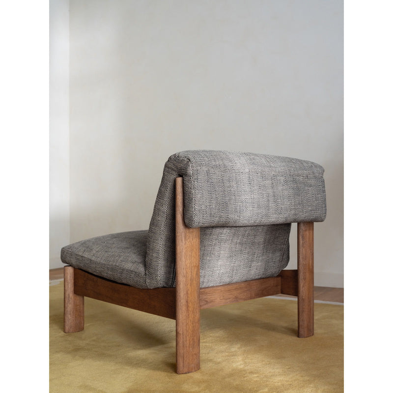 Pierce - Accent Chair - Flecked Black